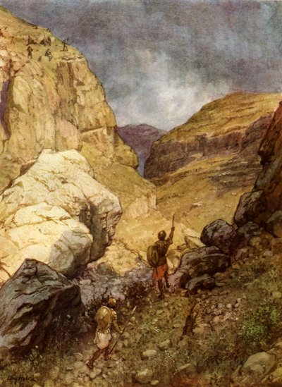 Jonathan und die Philister - Bibel von William Brassey Hole